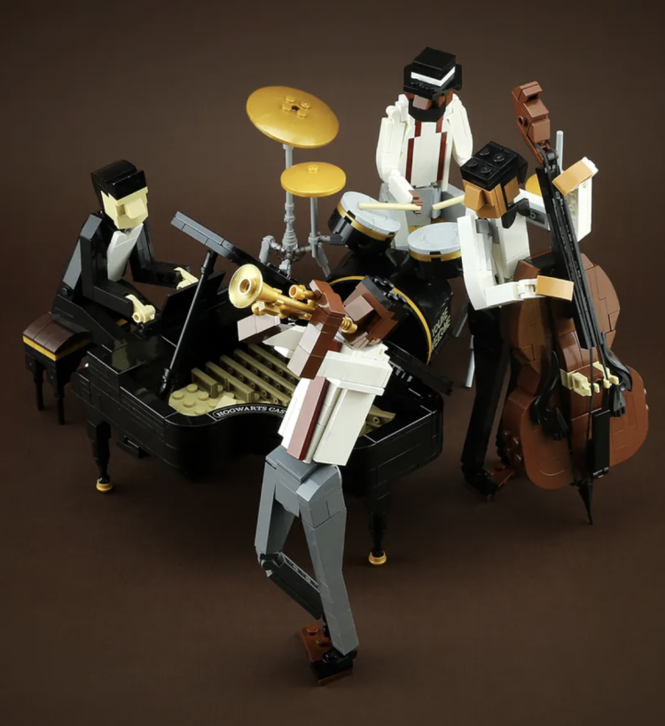 L'amore per la musica Jazz in una brillante creazione in gara per LEGO  Ideas
